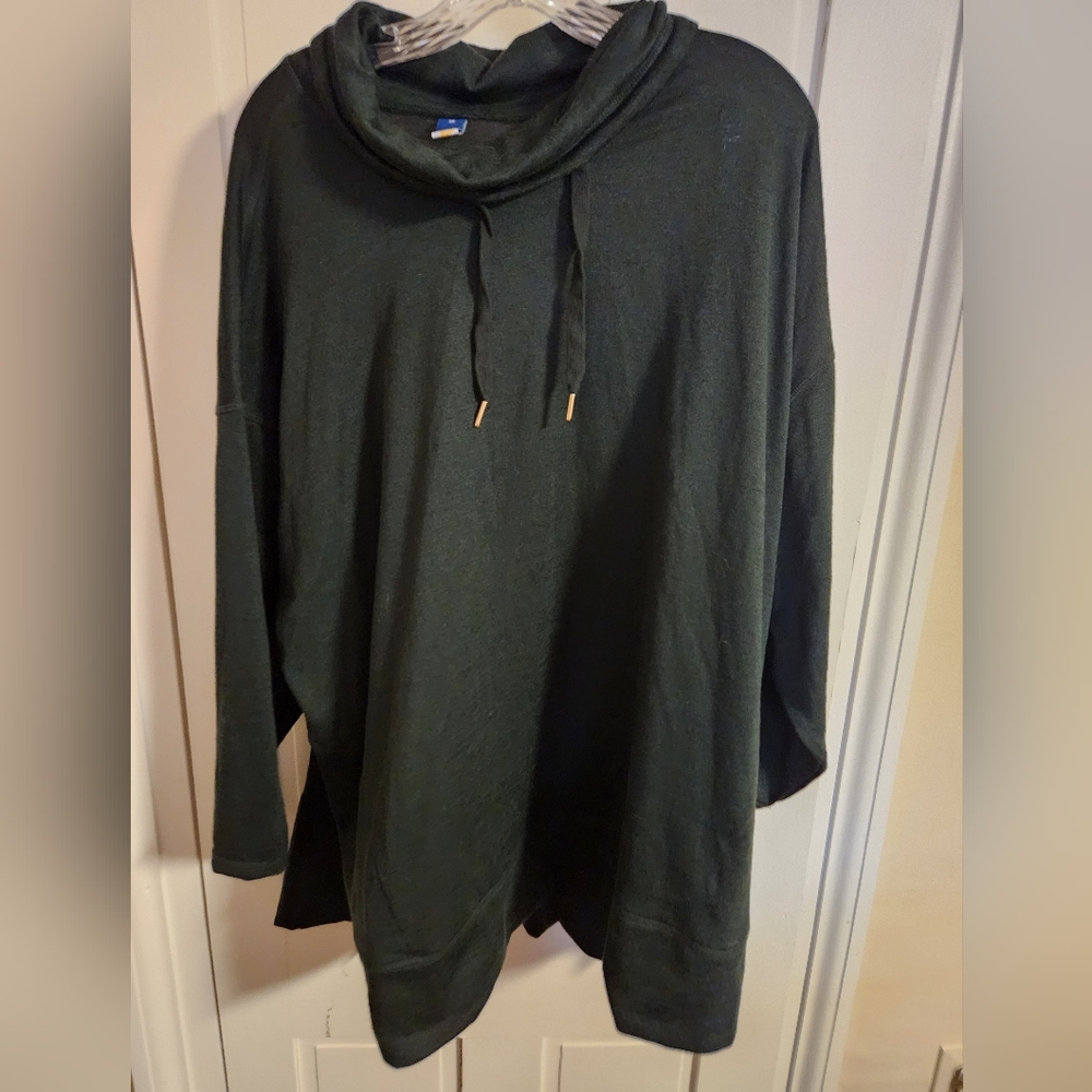 Old Navy Dark Green Sweatshirt 3XL
